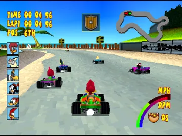 Woody Woodpecker no Go! Go! Racing (JP) screen shot game playing